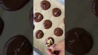 NO BAKE 3 INGREDIENT CHOCOLATE DESSERT #shorts