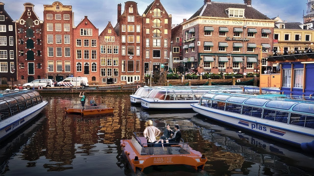 Amsterdam Hosts Pioneering Research on Robot Boats