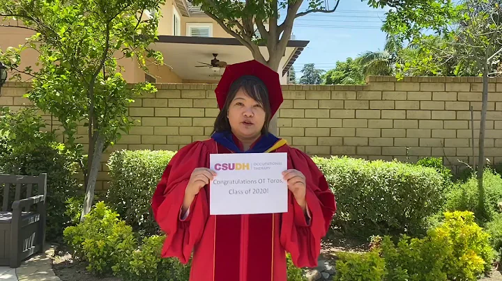 MSOT C14 Faculty Graduation Greeting