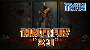 Diablo 3 Thunder Fury Monk Build 2.1!!
