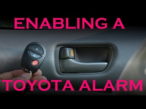 Enabling a Toyota Security System on Base Model Cars