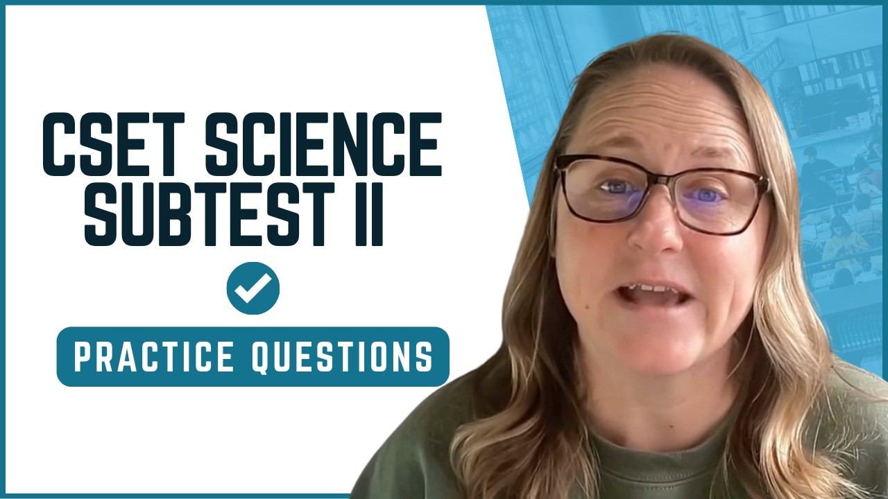 Science Practice Questions for CSET: Multiple Subjects Subtest II - YouTube