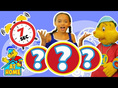 7 Second Guessing Game Challenge | Fun Educational Games + Songs For Kids | Hip Hop Harry At Home