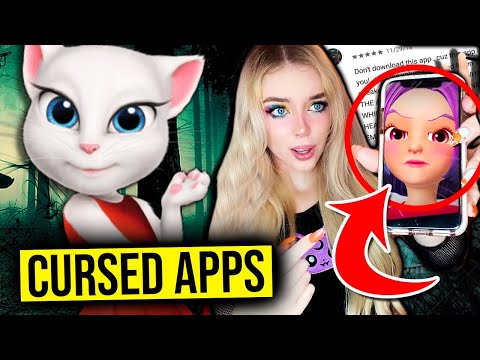 1 Hour of CURSED APPS That you Should NEVER DOWNLOAD...(*SCARY HAUNTED APPS*)