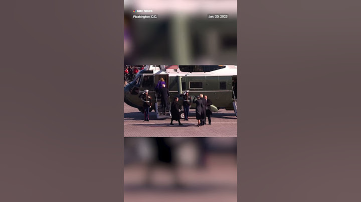 President Biden departs the Capitol by helicopter