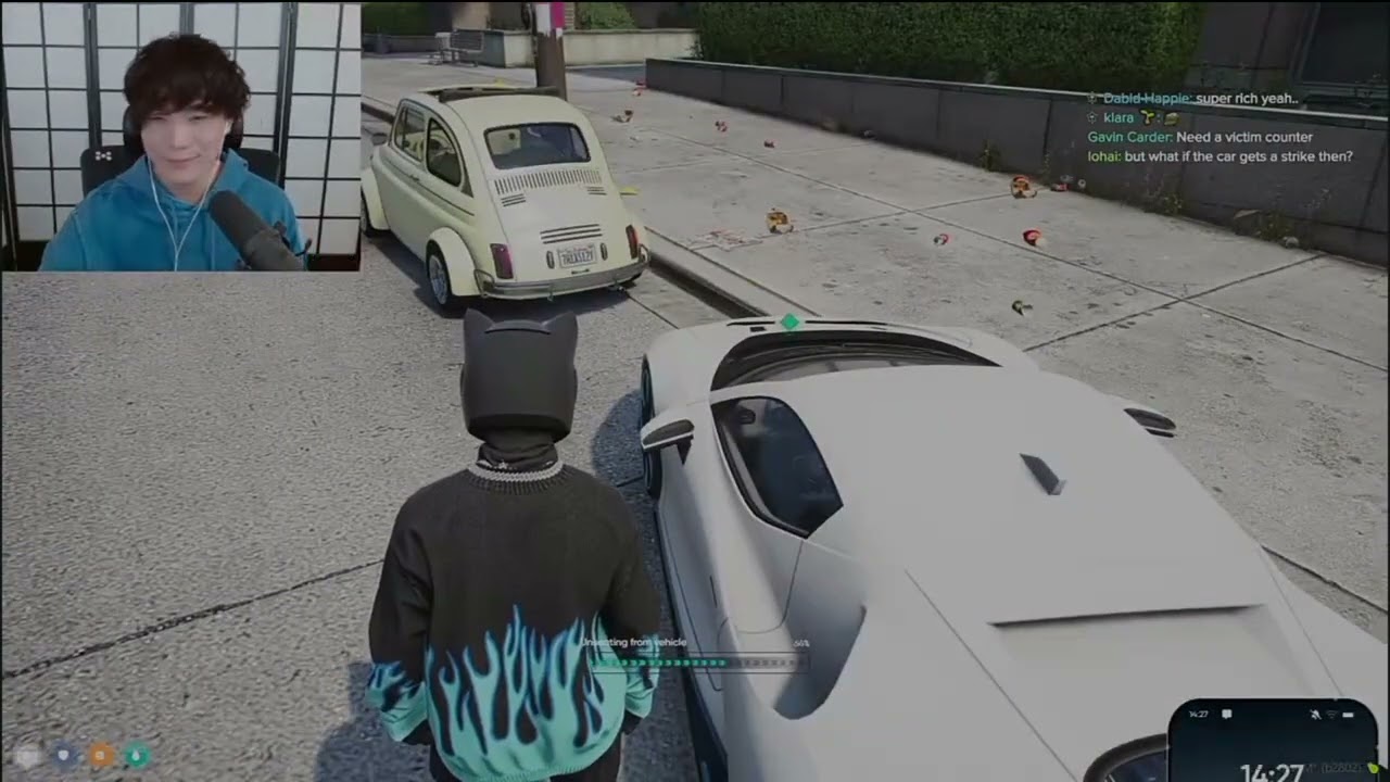 Yuno lets Eli drive his car for the first time and he runs over a person |Nopixel 4.0 gta|