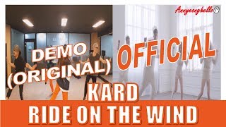 Kard - "Ride on the Wind" - Demo Original × Official Choreography