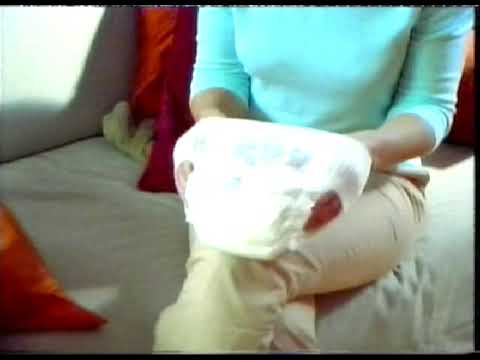 Pampers easy up pants Windeln - alte TV Werbung 2002