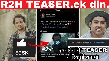 Round2hell TEASER. बनाया   recordk. 😱. Zombie part 2. Jane update