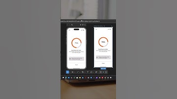 Design a modern video export progress screen with me in Figma