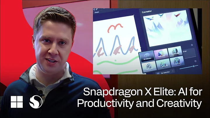 Snapdragon X Elite: Next-Gen AI Features for Productivity and Creativity | Microsoft Build Demo