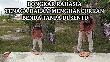 Cara edit video menghancurkan benda tanpa di sentu || kinemaster tutorial
