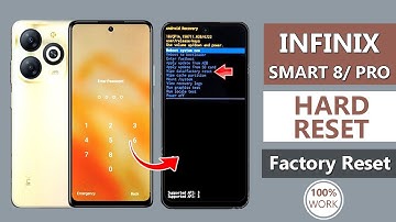 Infinix Smart 8 / 8 Pro Hard Reset | Forgot Password? Factory Reset ✅