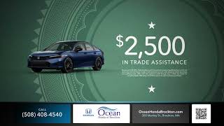 Choose Your Savings at Ocean Honda of Brockton | Employee Pricing, $2,500 Trade Assistance & More