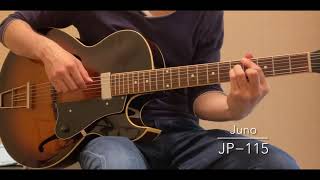juno ギター Standard Series Juno Electric Guitar w/Case, RW FB, Rose