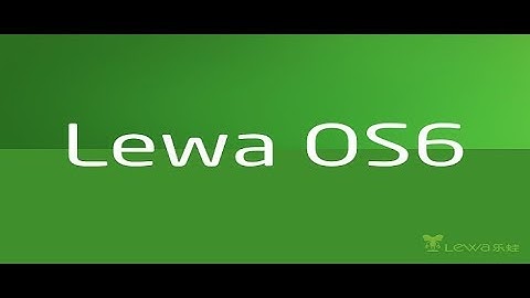 LEWA OS V6 for INTEX Aqua Star Power