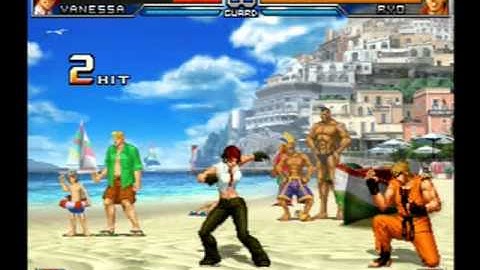 The King Of Fighter 2002 Um vannessa 100%