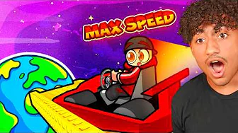 Reaching MAX SPEED in Roblox Ride and Slide!