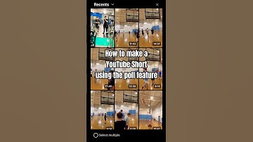 How to Make a Poll on YouTube Shorts #youtubeshorts #poll #basketball #rlsbasketball #shorts