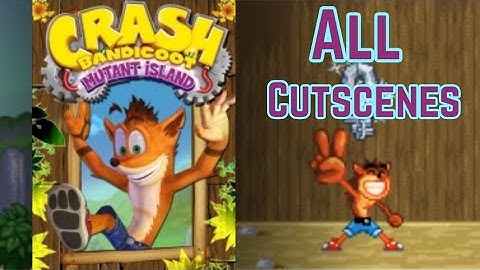 Crash Bandicoot: Mutant Island - All Cutscenes