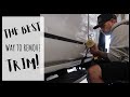 How To Remove Trim *THE BEST WAY* LamboFam style!