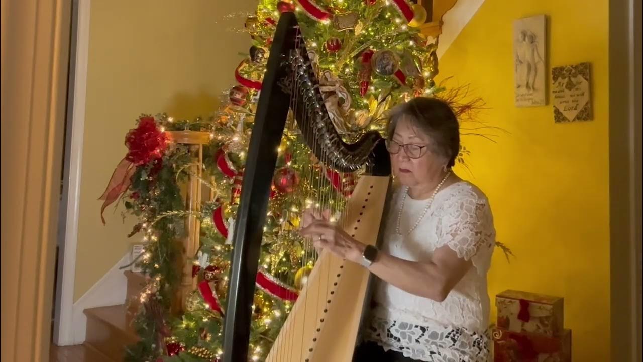 Ashokan Farewell, lever harp YouTube