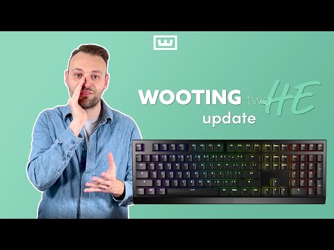 Wooting two HE update - New product hub & water coating