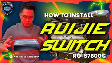 Quick and Easy Steps to Install RUIJIE Switch in EVE-NG