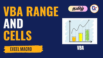VBA Range and Cells in Excel | Macro in Excel | Excel VBA Tutorial in Tamil - Part 2 | #gokultech