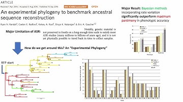 An Experimental Phylogeny to Benchmark Ancestral Sequence Reconstruction by Randall et. al. 2016