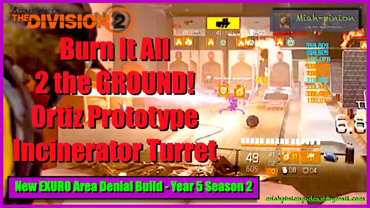 NEW Ortiz: Exuro 360 Degree Incinerator Turret Prototype Build - Is the ...