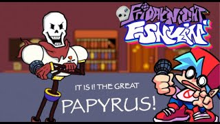 Papyrus Mod - Friday Night Funkin Mods