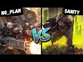 Неистовая Битва Некронов и Сестер Битвы! : Sanity vs No_Plan || Dawn of War Soulstorm 1v1