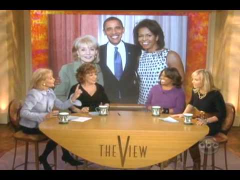 "The View"-- Barbara Walters Talks about her Upcoming Interview with Barack Obama