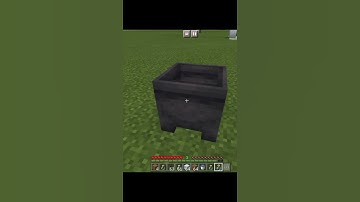 how to make unlimited water source with 1 water bucket in Minecraft #shorts