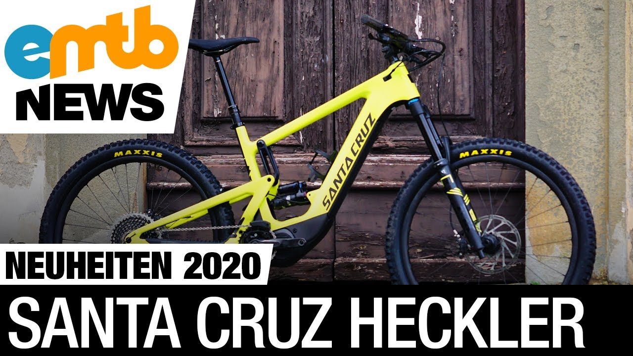 Santa Cruz Heckler – Neues E-Bike aus Carbon im Test - YouTube