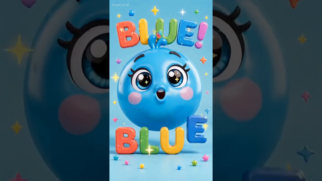 What Color Is This? BLUE Ball! 💙 Learn Colors for Toddlers | Tiny