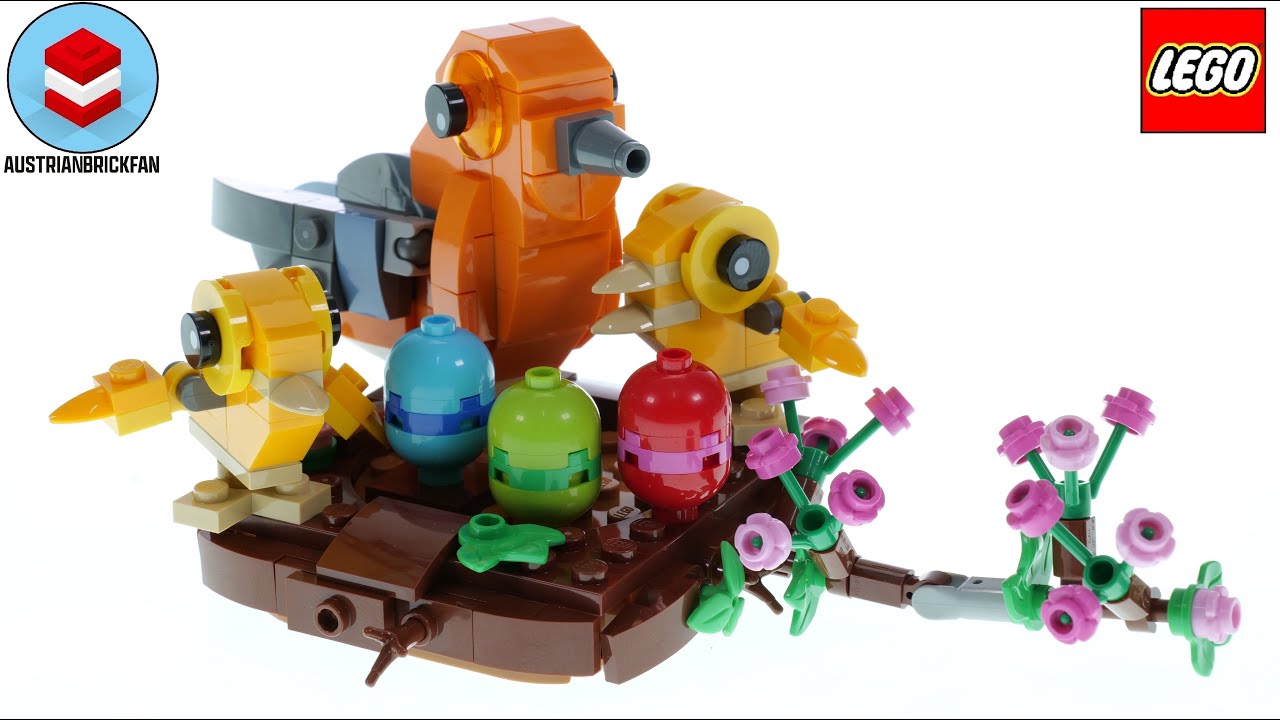 LEGO Easter Bird's Nest Speed Build #40639 - YouTube