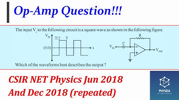 This Question Came Twice!! Correct Solution | CSIR NET Dec2018 and Jun2018 | Op-Amp Question