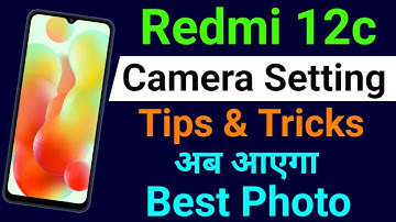 Redmi 12c Camera Setting | Redmi 12c Camera Setting Kaise Kare | Shivam Kishanpur