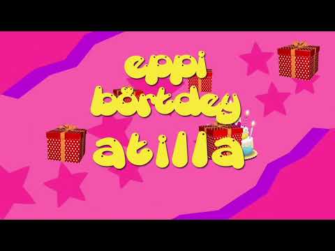 İyi ki doğdun ATİLLA - İsme Özel Roman Havası Doğum Günü Şarkısı (FULL VERSİYON) (REKLAMSIZ)
