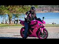 Yamaha R1 после аварии | новый цвет