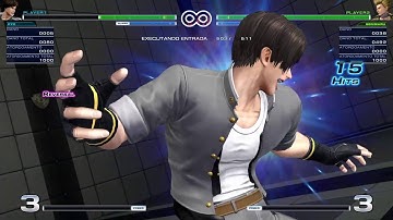 KOF XIV Benimaru safe jump test