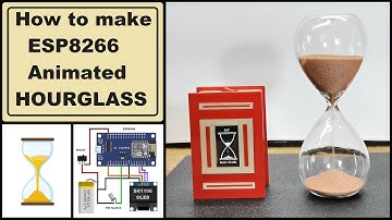 DIY ESP8266 Animated Hourglass on Oled display