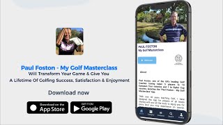 Paul Foston   My Golf Masterclass App screenshot 5