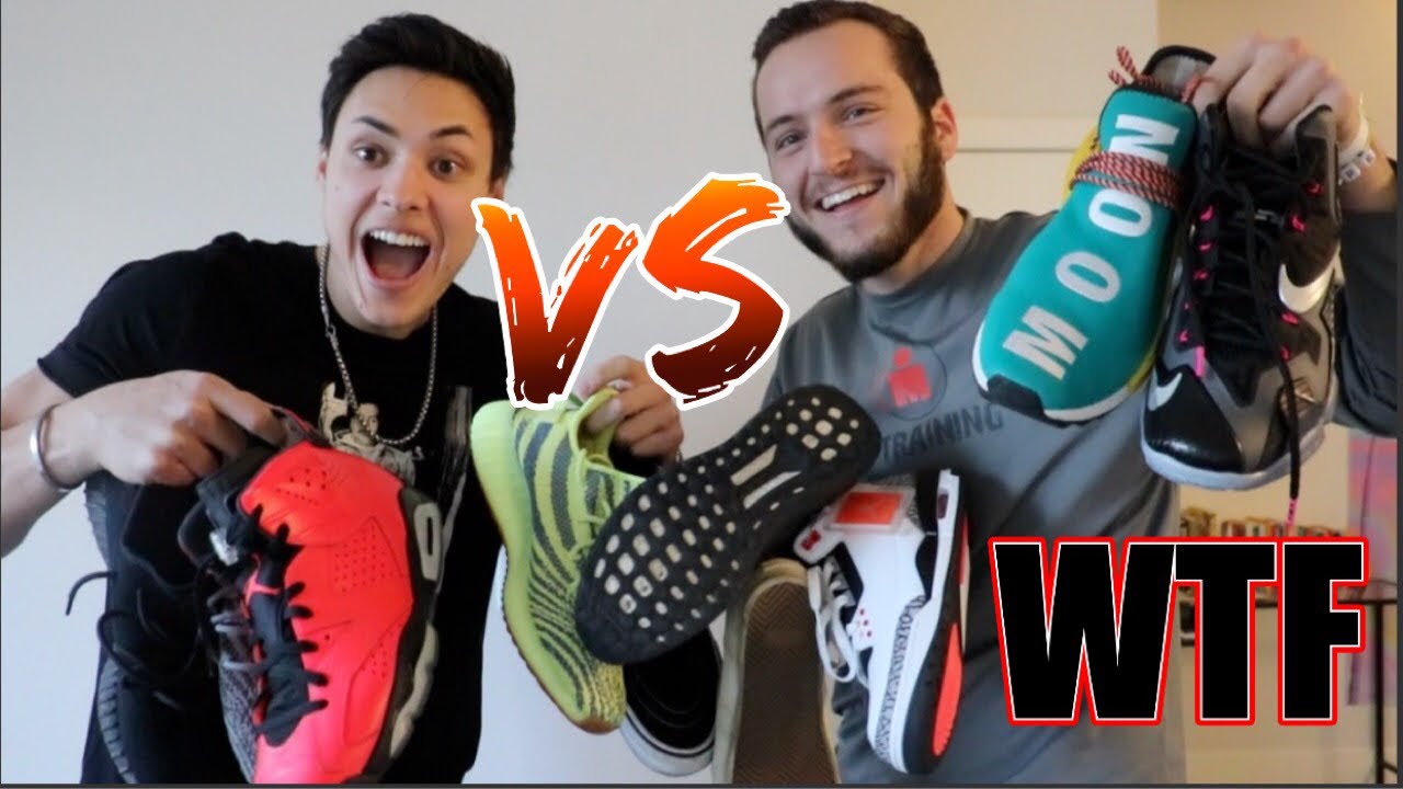 SNEAKER GUESSING GAME! (HILARIOUS MUST WATCH) - YouTube