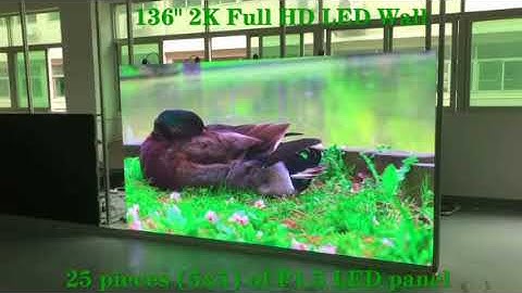 Front Service LED Screen | Front Access LED Wall | Front Installation LED display | Front Maintain