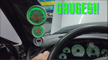 Installing A-pillar gauges on 03-04 Cobra