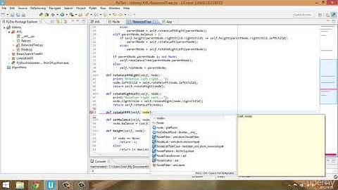 008 AVL tree implementation II