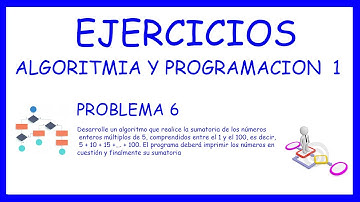 EJERCICIOS BASICOS DE ALGORITMIA Y PROGRAMACION - PROBLEMA 6 (PSEUDOCODIGO)